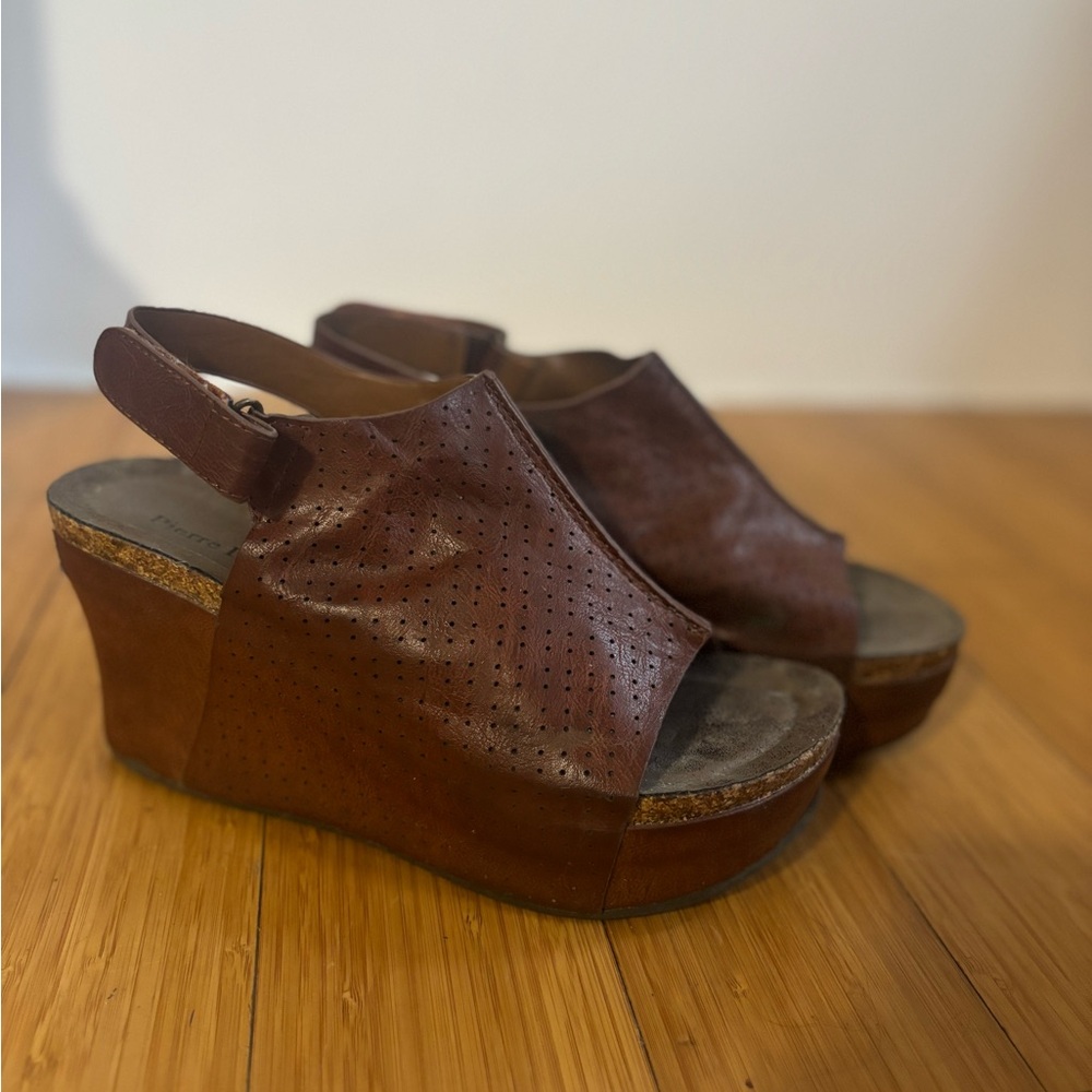 Pierre Dumas platform chunky platform wedge